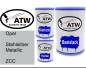 Preview: Opel, Stahlsilber Metallic, ZCC: 500ml Lackdose + 500ml Klarlack + 250ml Härter - Set, von ATW Autoteile West.